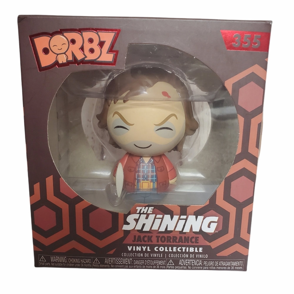 NIB The Shining Movie Jack Torrance Vinyl Collectible Funko Dorbz #355